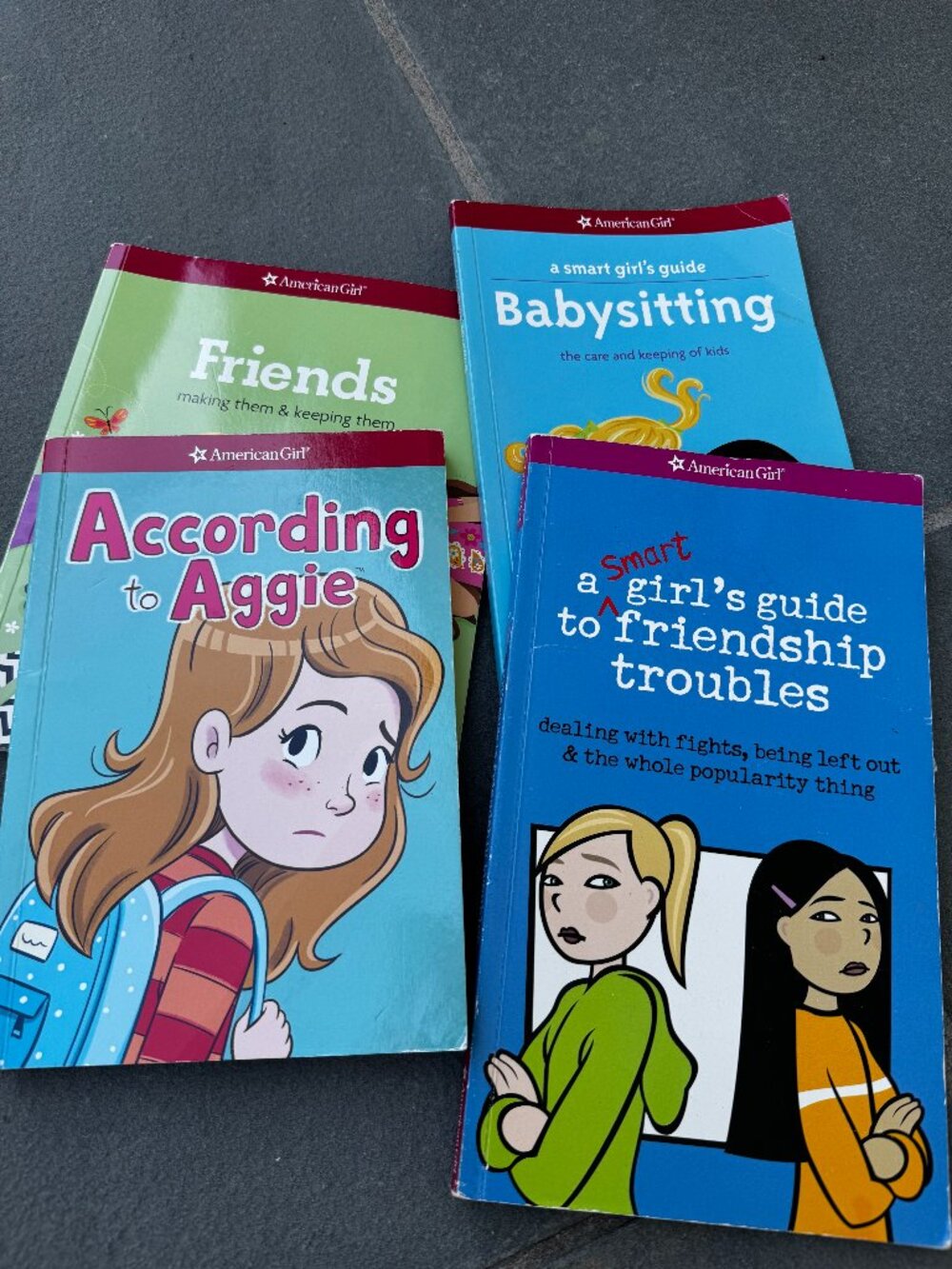 American Girl Book Lot 4 Mixed PB Guides + Novel